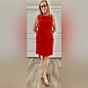 Alex Marie Red Sheath Dress